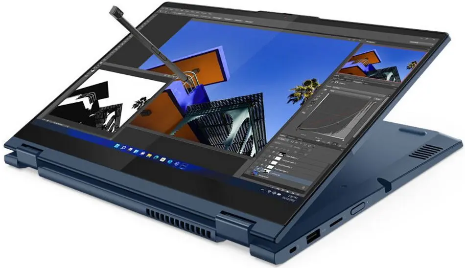 Laptop Lenovo ThinkBook 14s Yoga G2 IAP Intel Core i5-1235U 2x8GB DDR4/512GB SSD W11Pro (Abyss Blue) - 5