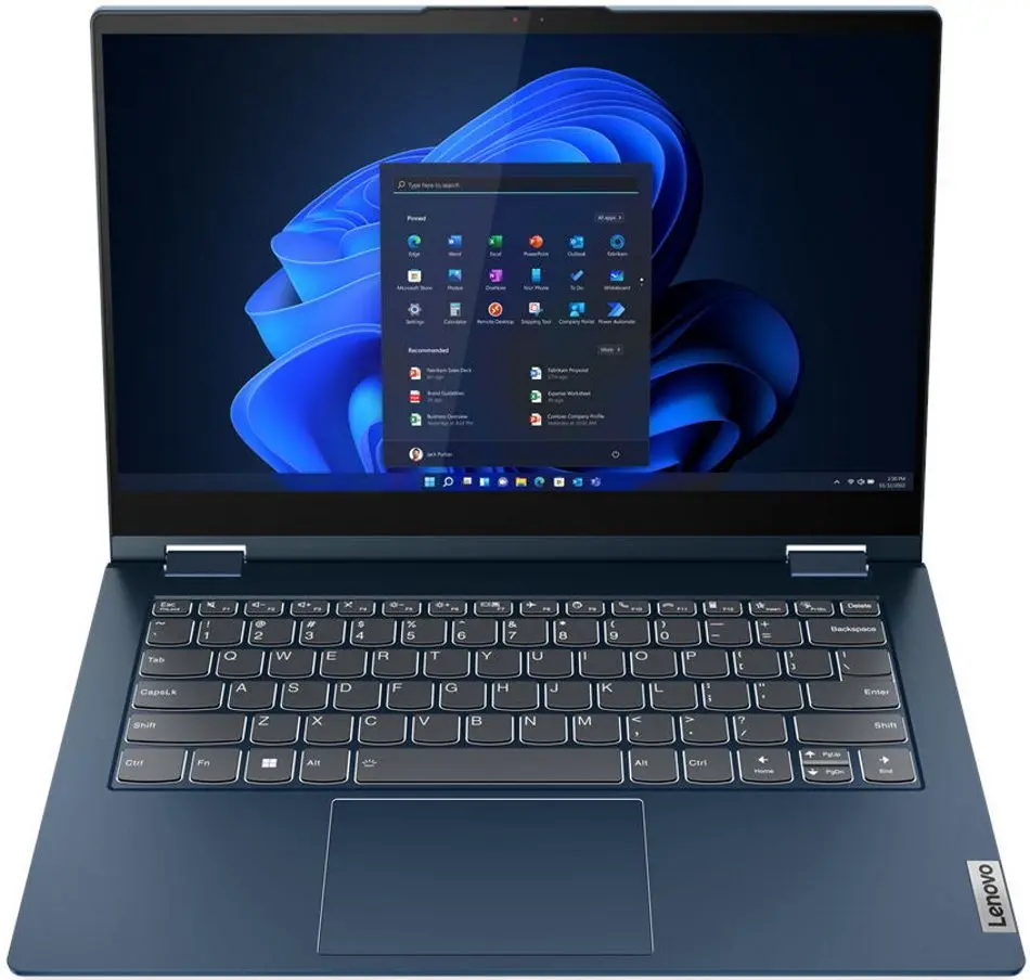 Laptop Lenovo ThinkBook 14s Yoga G2 IAP Intel Core i5-1235U 2x8GB DDR4/512GB SSD W11Pro (Abyss Blue)