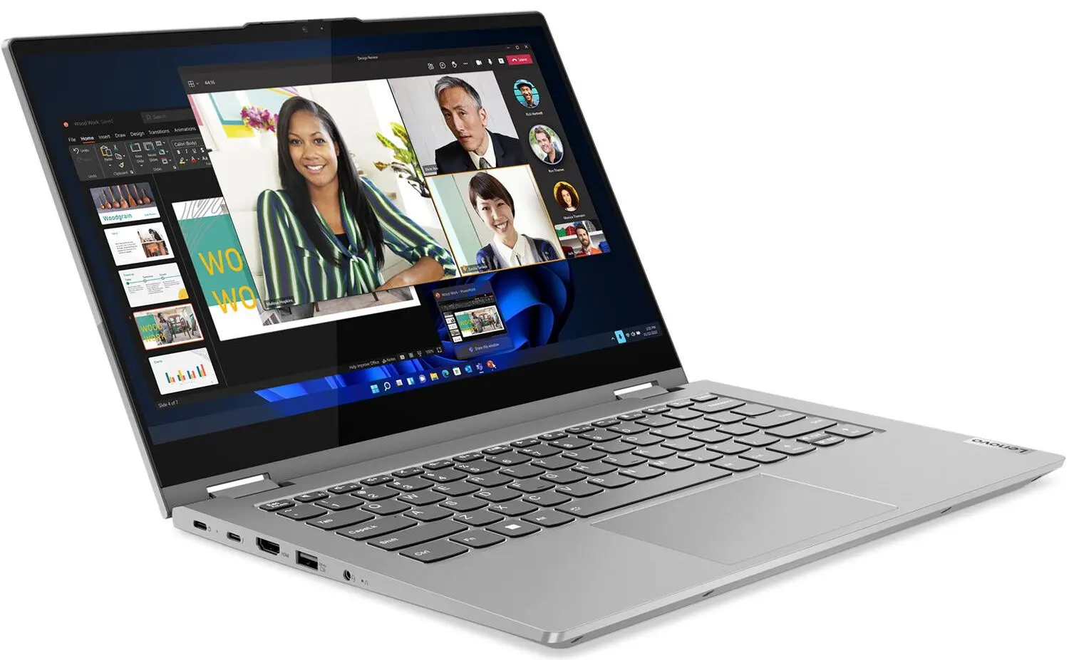 Laptop Lenovo ThinkBook 14s Yoga G3 IRU Intel Core i5-1335U 8GB DDR4/512GB SSD W11P (Mineral Grey)