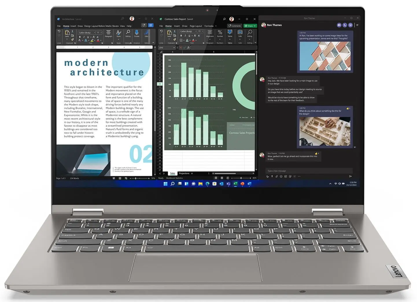 Laptop Lenovo ThinkBook 14s Yoga G3 IRU Intel Core i5-1335U 8GB DDR4/512GB SSD W11P (Mineral Grey)