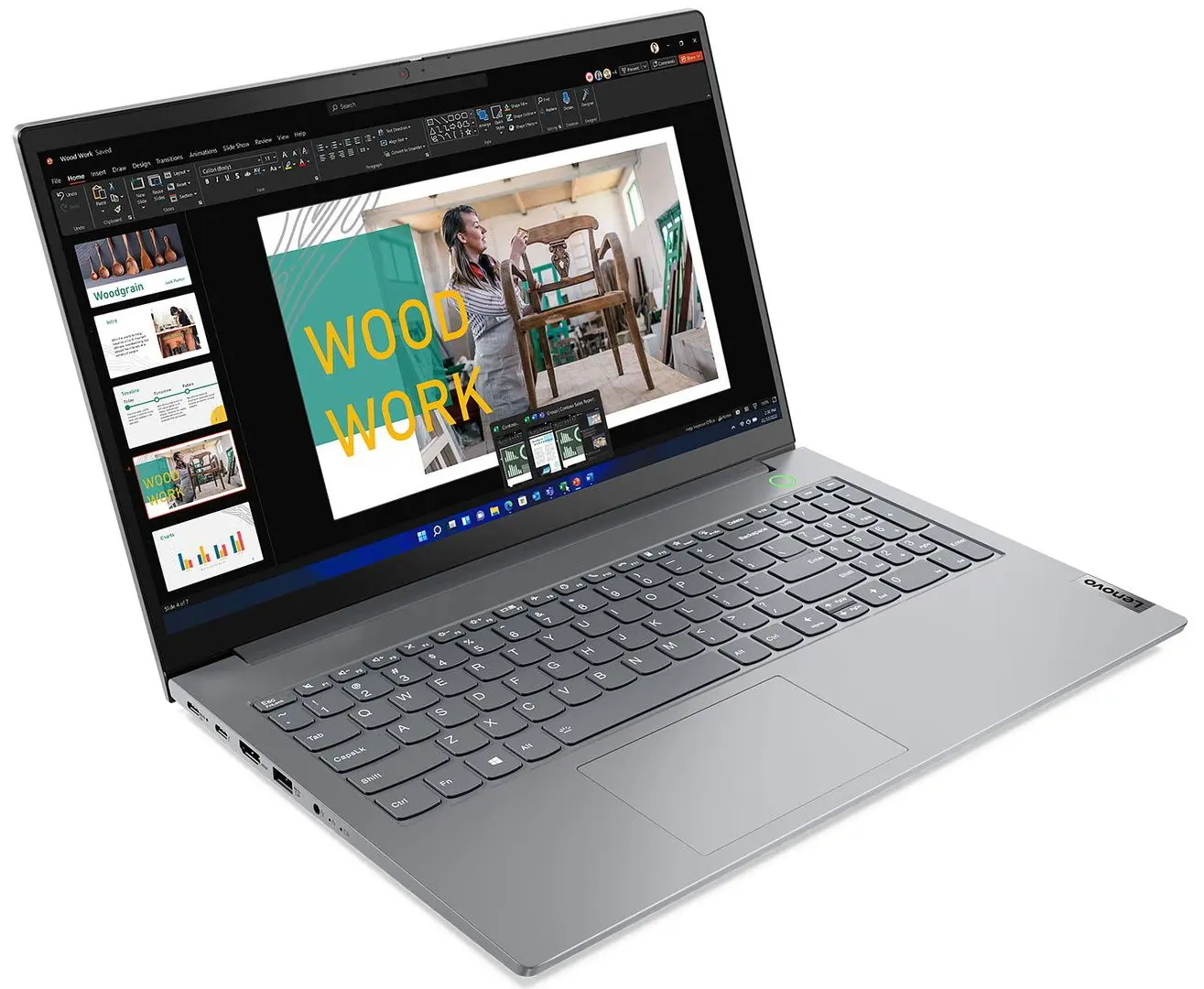 Ноутбук Lenovo ThinkBook 15 G2 ITL Intel Core i3-1115G4 4GB DDR4/128GB SSD W10P (Mineral Grey)
