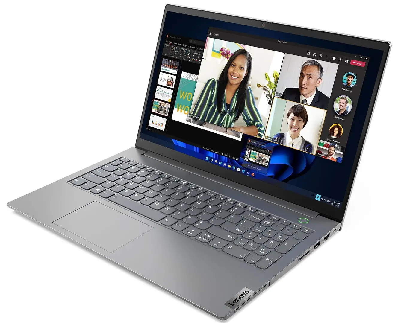 Laptop Lenovo ThinkBook 15 G2 ITL Intel Core i3-1115G4 8GB DDR4/256GB SSD W10P (Mineral Grey) - 4