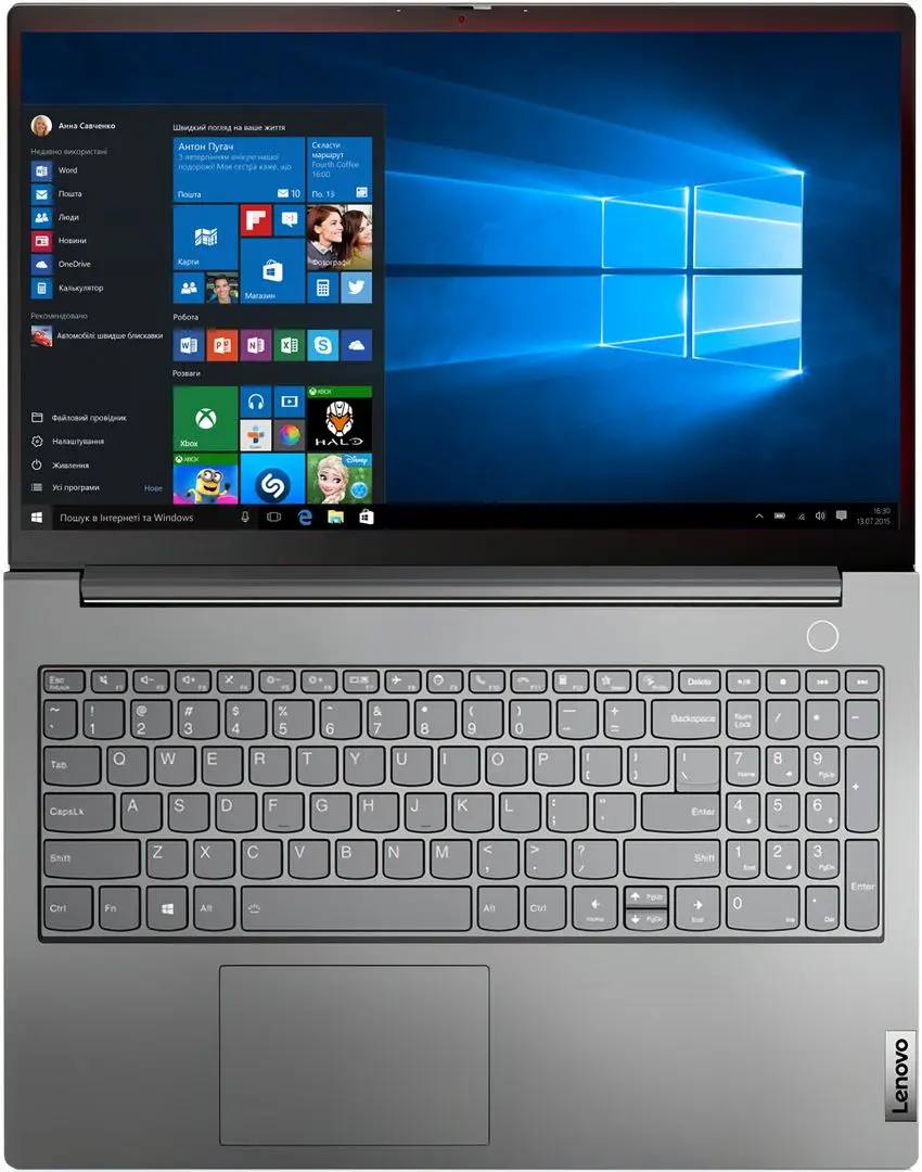 Ноутбук Lenovo ThinkBook 15 G3 ACL AMD Ryzen 5 5500U 8GB DDR4/512GB SSD (Mineral Grey) - 3