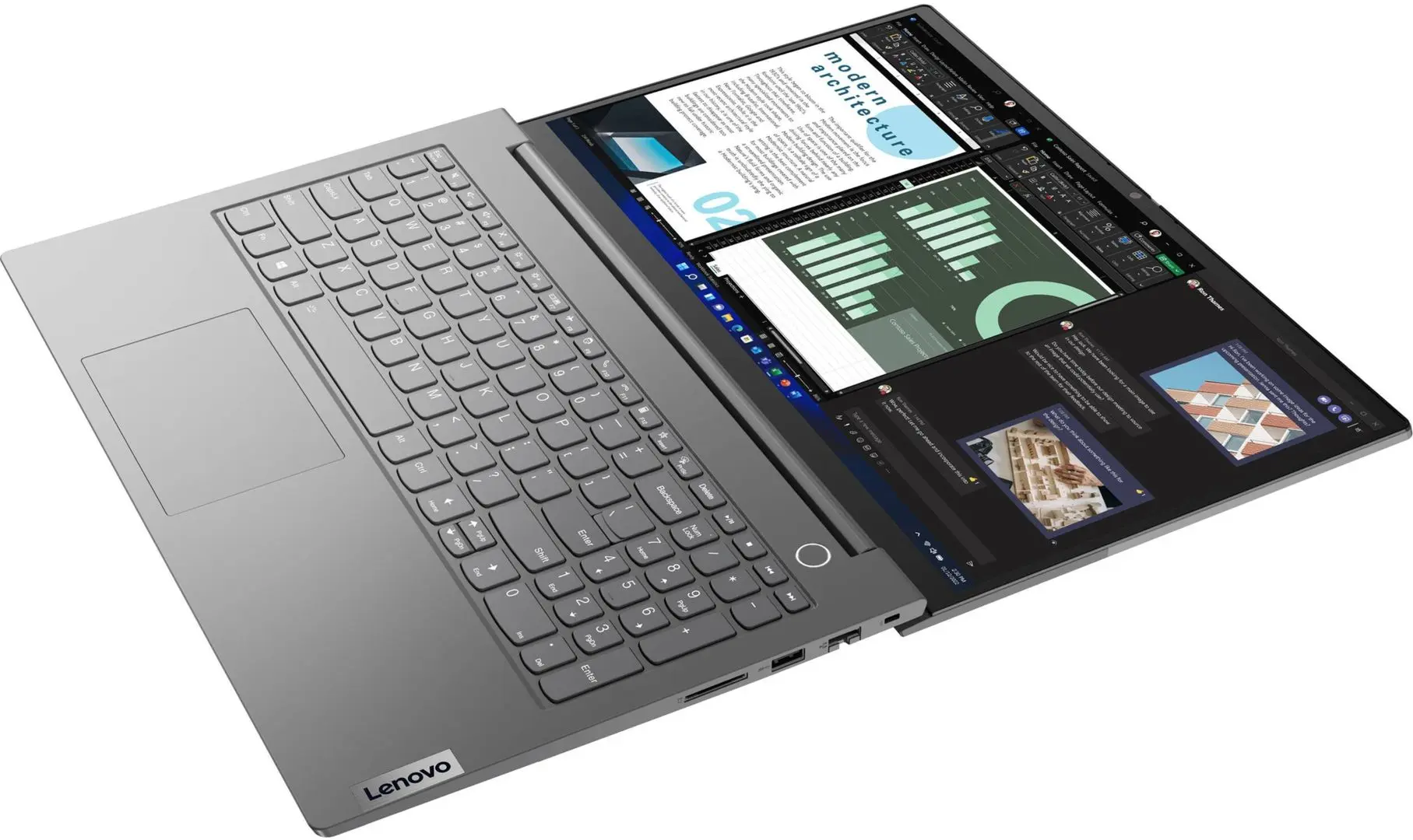 Ноутбук Lenovo ThinkBook 15 G4 ABA AMD Ryzen 3 5425U 8GB DDR4/512GB SSD (Mineral Grey) - 4