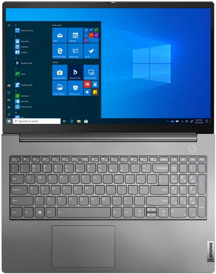 Laptop Lenovo ThinkBook 15P IMH Intel Core i5-10300H 16GB DDR4/512GB SSD W10Pro (Mineral Gray)