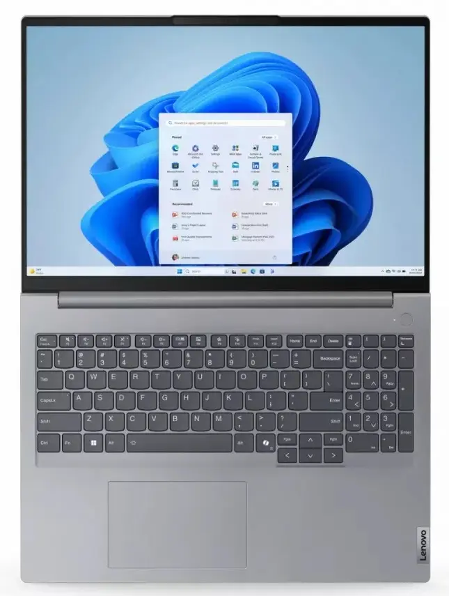 Laptop Lenovo ThinkBook 16 G7 ABP 21KK007RRU AMD Ryzen 5 7430U 16/512GB NoOS (Arctic Grey)