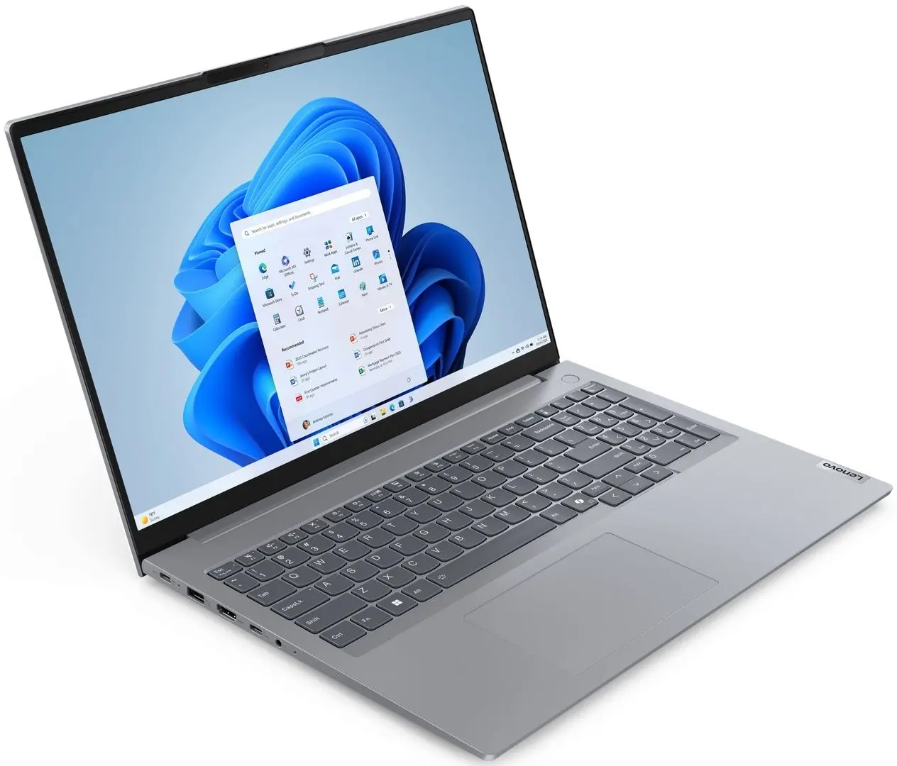 Ноутбук Lenovo ThinkBook 16 G7 ARP 21MW002CRU AMD Ryzen 7 7735HS 1x16GB DDR5/512GB SSD (Arctic Grey) - 3