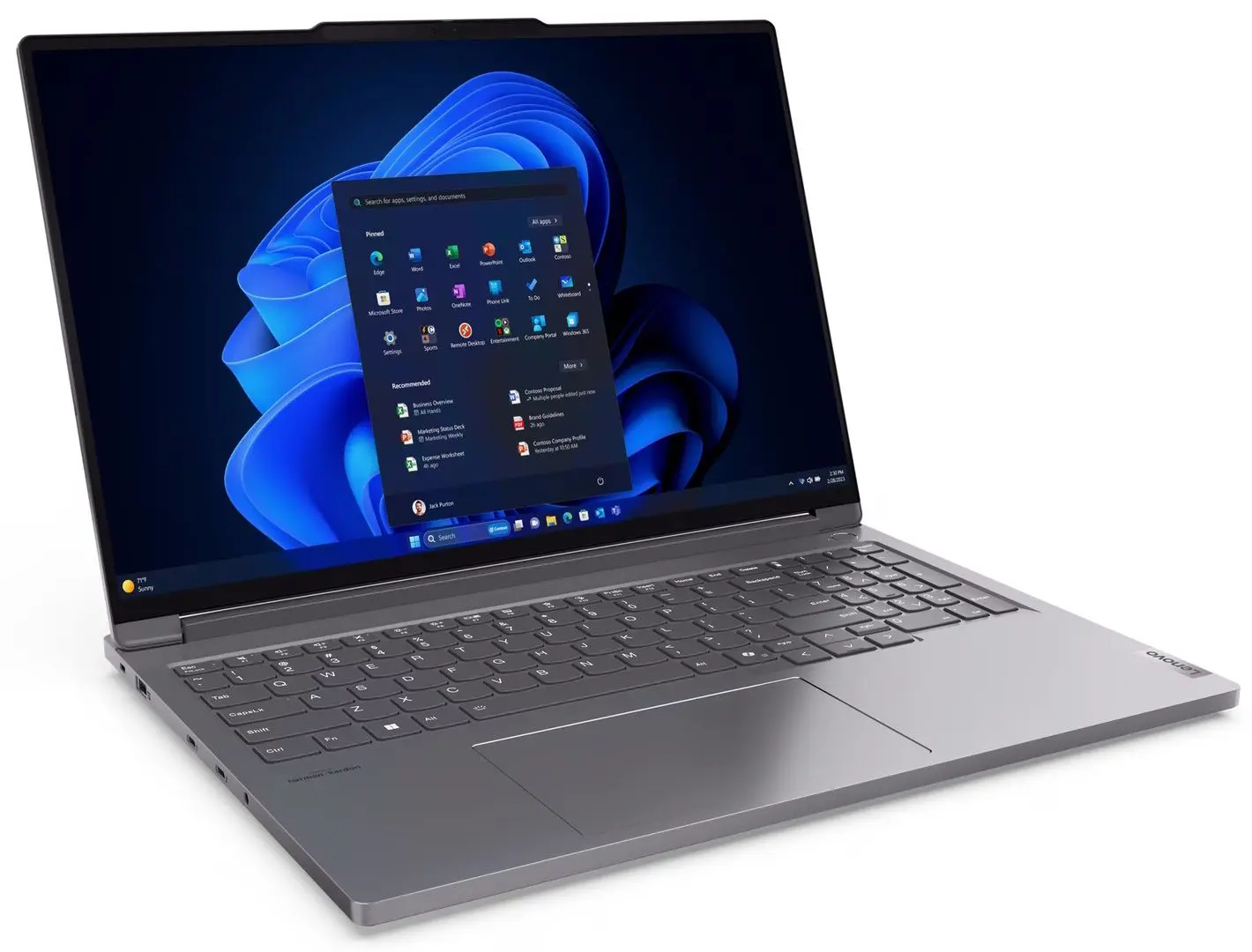 Laptop Lenovo ThinkBook 16p G5 IRX Intel Core i7-14650HX 32GB DDR5/1TB SSD (Storm Grey)