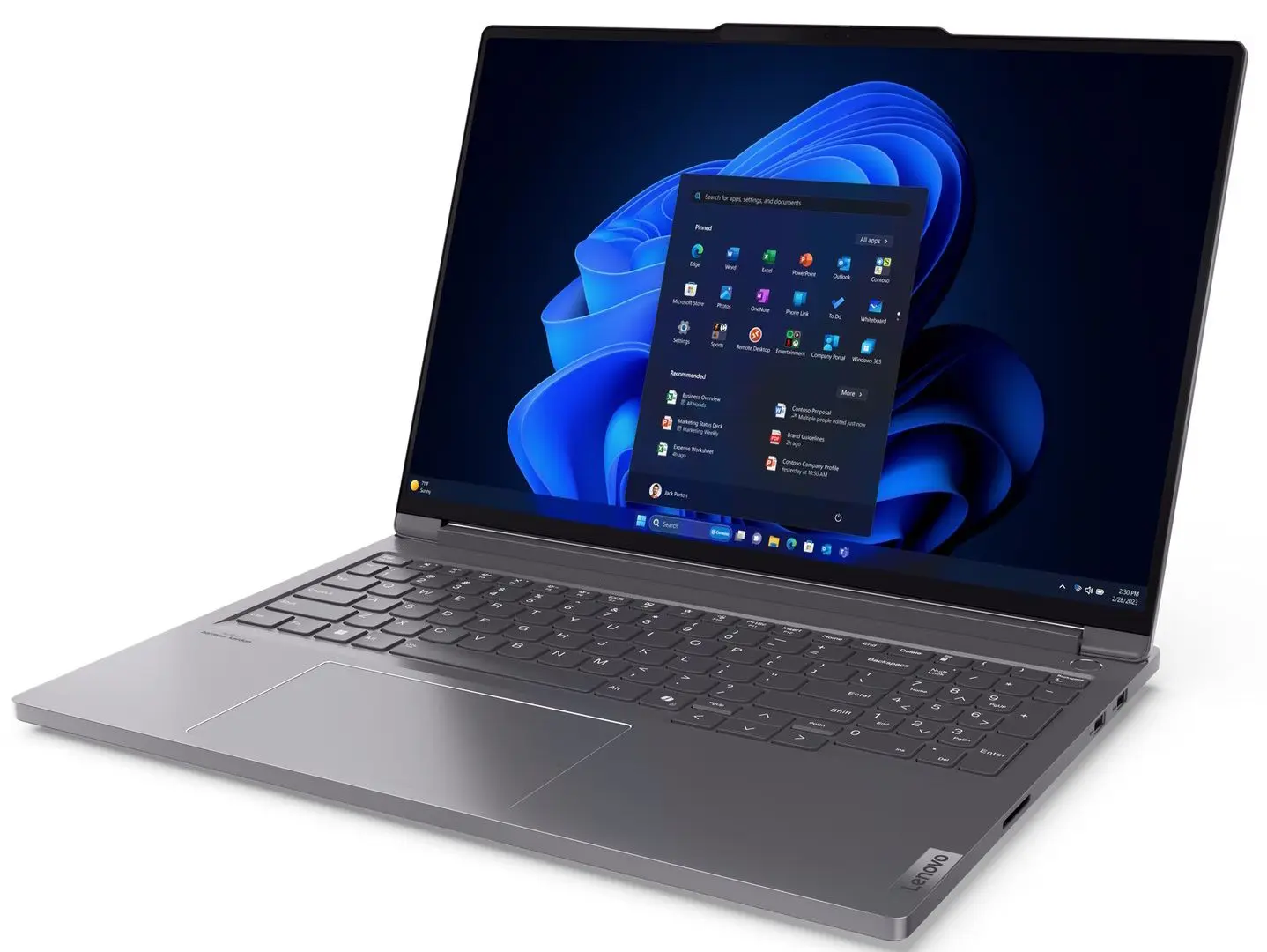 Laptop Lenovo ThinkBook 16p G5 IRX Intel Core i7-14650HX 32GB DDR5/1TB SSD (Storm Grey)