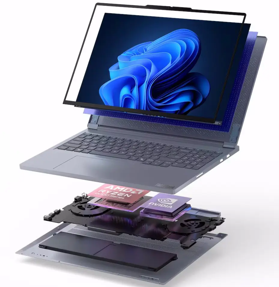 Ноутбук Lenovo ThinkBook 16p G6 ADR Ryzen 9 8940HX 32GB/512GB W11Pro (Luna Grey)