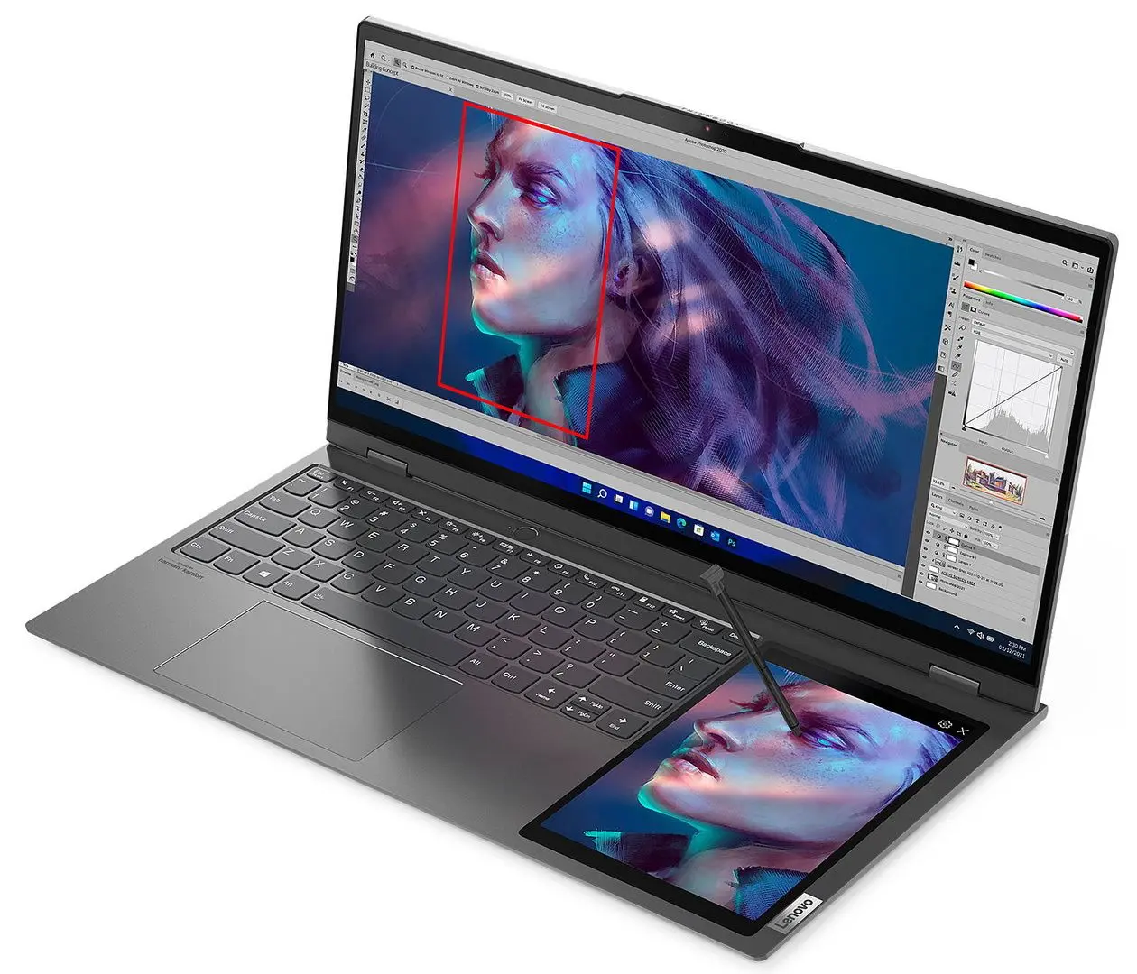 Laptop Lenovo ThinkBook Plus G3 IAP Intel Core i5-12500H 16GB DDR4/512GB SSD W11P (Storm Grey)