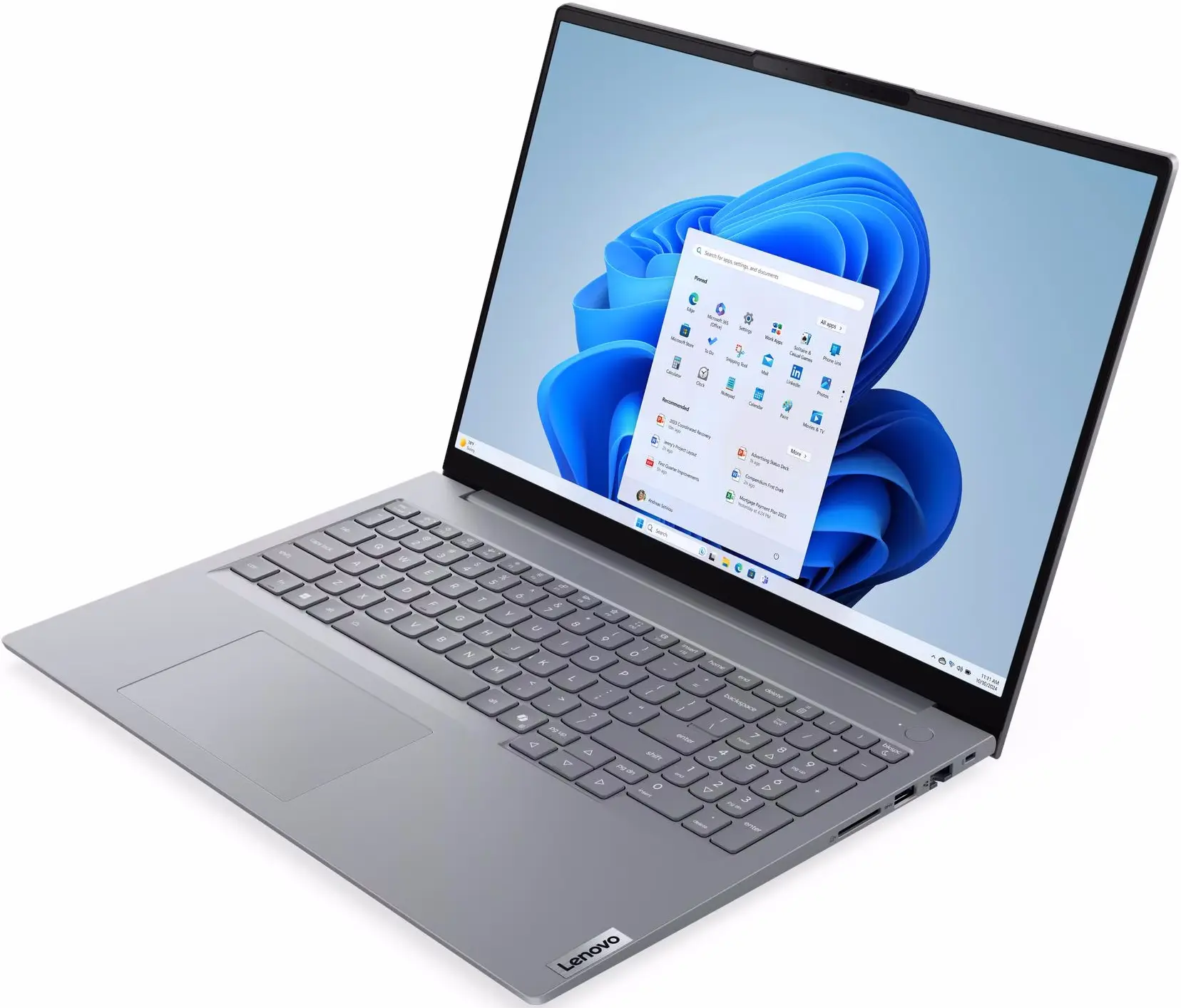 Ноутбук Lenovo ThinkPad 16 G9 IRL Intel Core 7 240H 16GB/512GB NoOS (Arctic Gray) - 2