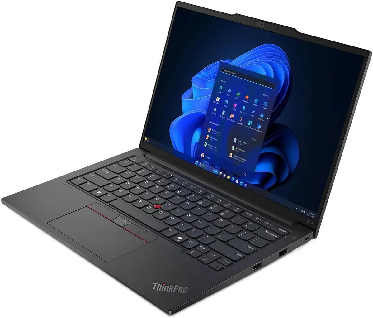 Laptop Lenovo ThinkPad E14 G6 AMD Ryzen 5 7535HS 1x16GB DDR5/512GB SSD (Black) - 3