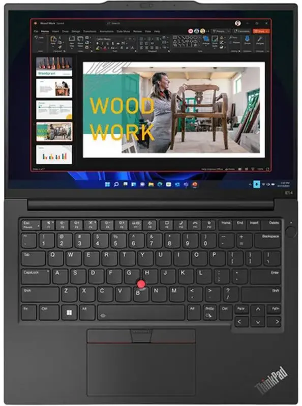 Ноутбук Lenovo ThinkPad E14 Gen 5 Intel Core i5-1335U 16GB DDR4/512GB SSD (Graphite Black) - 3
