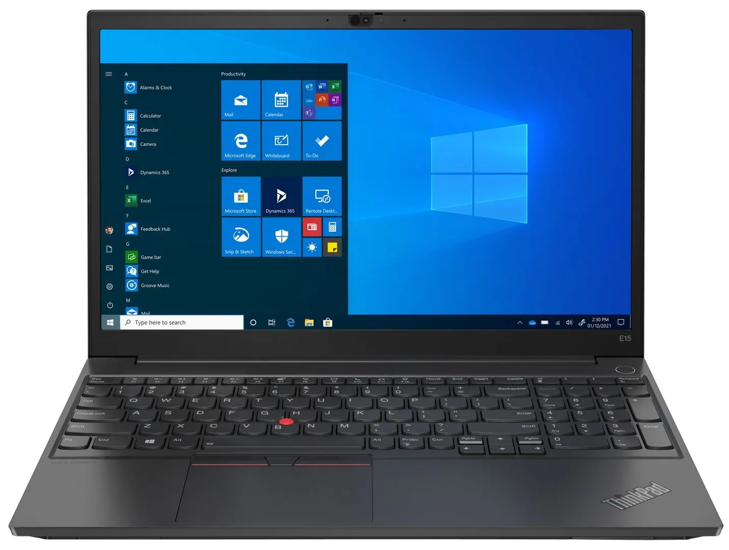 Laptop Lenovo ThinkPad E15 G2 Intel Core i3-1115G4 8GB DDR4/256GB SSD (Black)