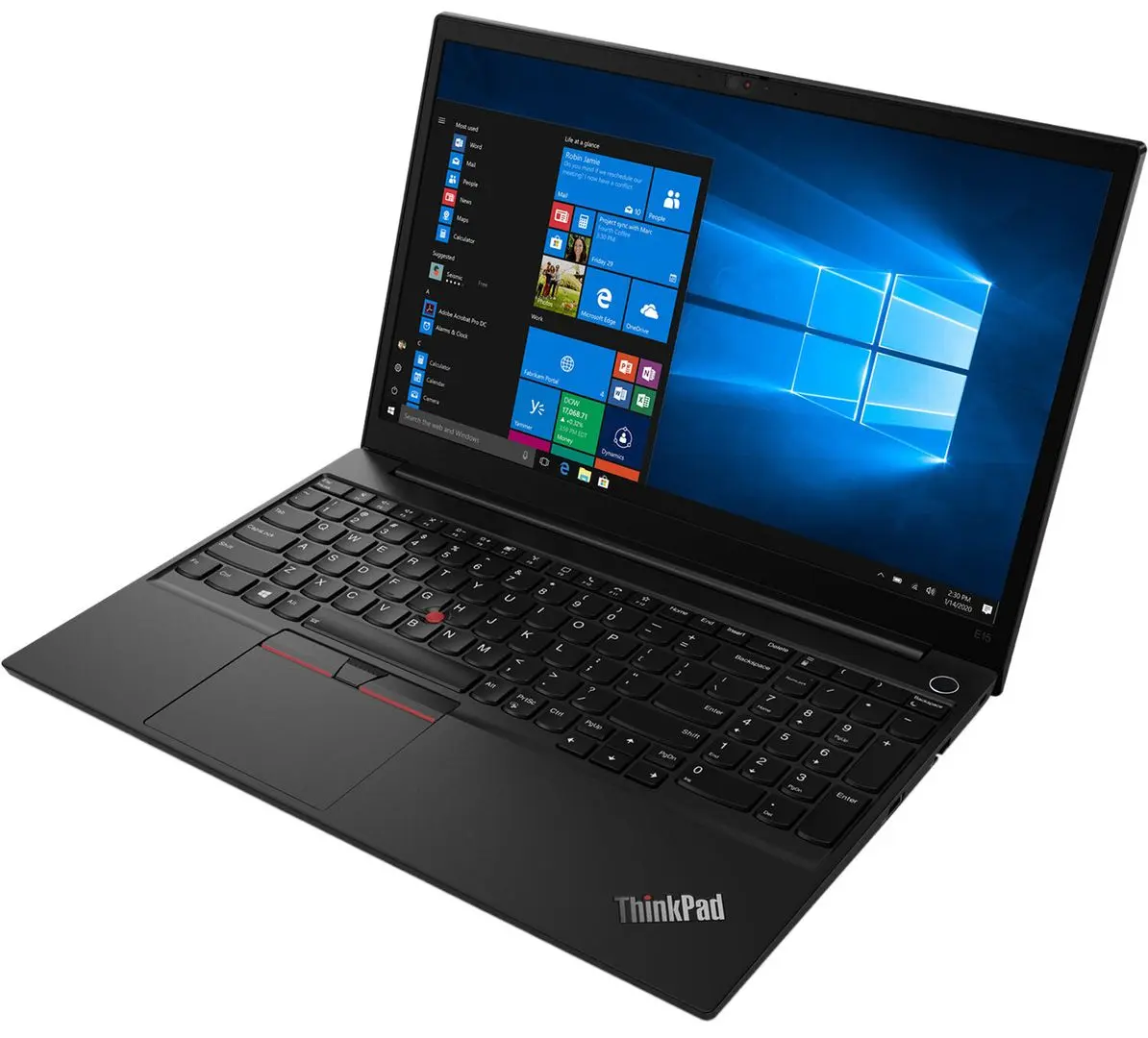Laptop Lenovo ThinkPad E15 Gen 2 Intel Core i5-1135G7 16GB DDR4/256GB SSD (Black)
