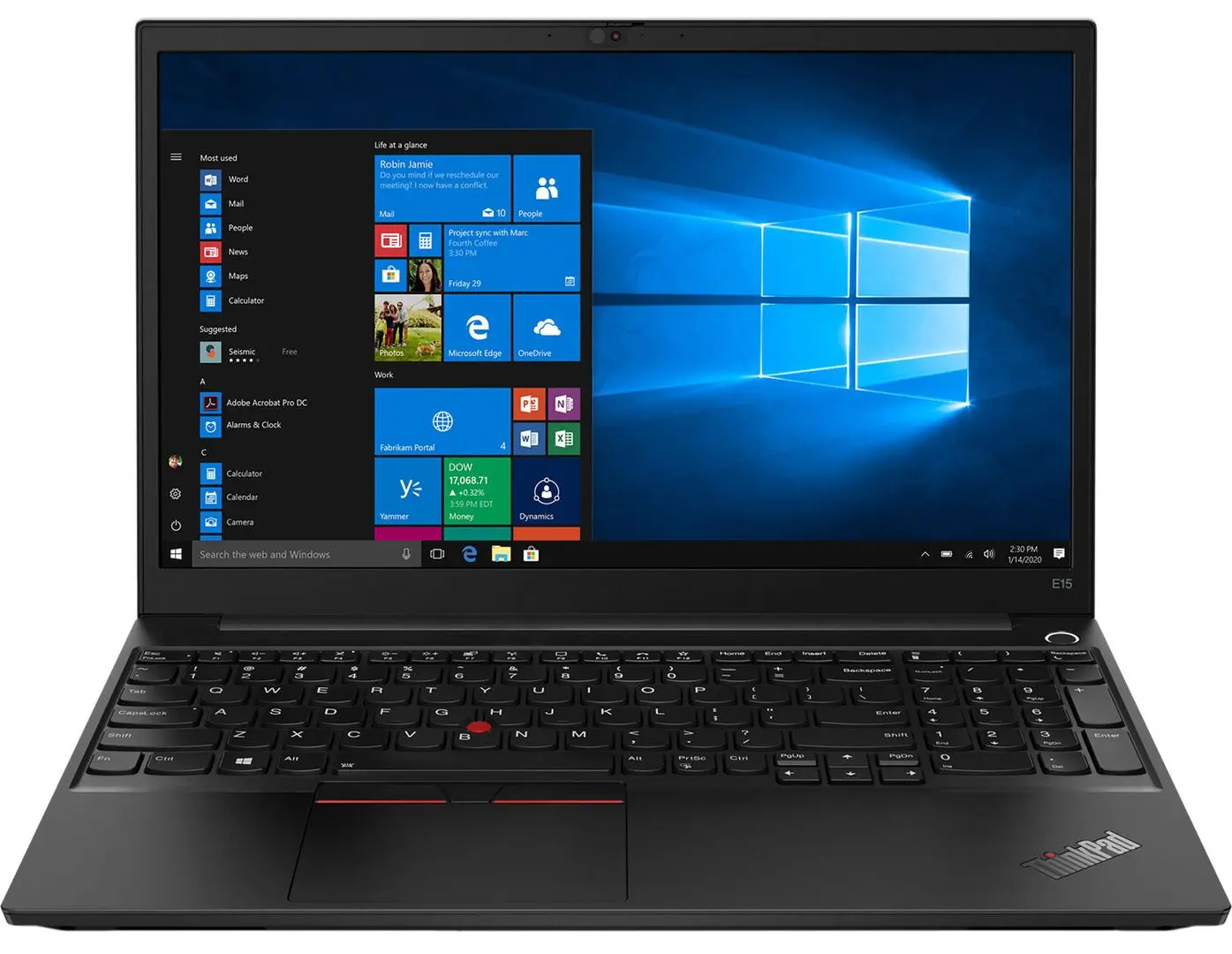 Laptop Lenovo ThinkPad E15 Gen 2 Intel Core i5-1135G7 16GB DDR4/256GB SSD (Black)