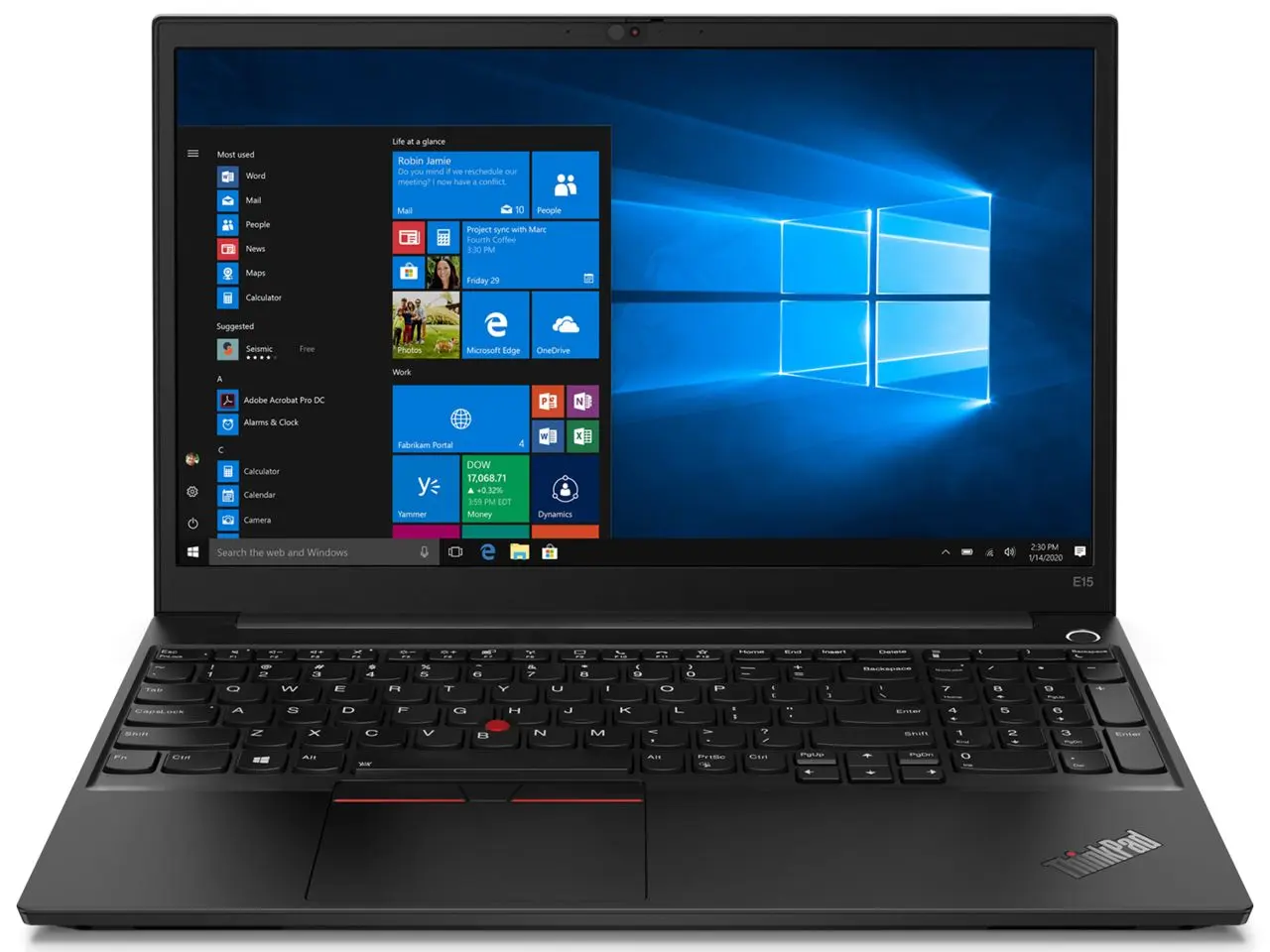 Ноутбук Lenovo ThinkPad E15 Gen 2 Intel Core i5-1135G7 8GB DDR4/256GB SSD (Black)