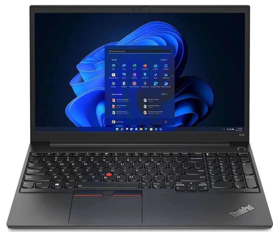 Laptop Lenovo ThinkPad E15 Gen 4 21ED004RRT AMD Ryzen 5 5625U 8GB DDR4/256GB SSD (Black)