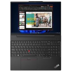 Ноутбук Lenovo ThinkPad E16 G1 AMD Ryzen 7 7730U 16GB DDR4/512GB SSD Dos (Black) Thumb