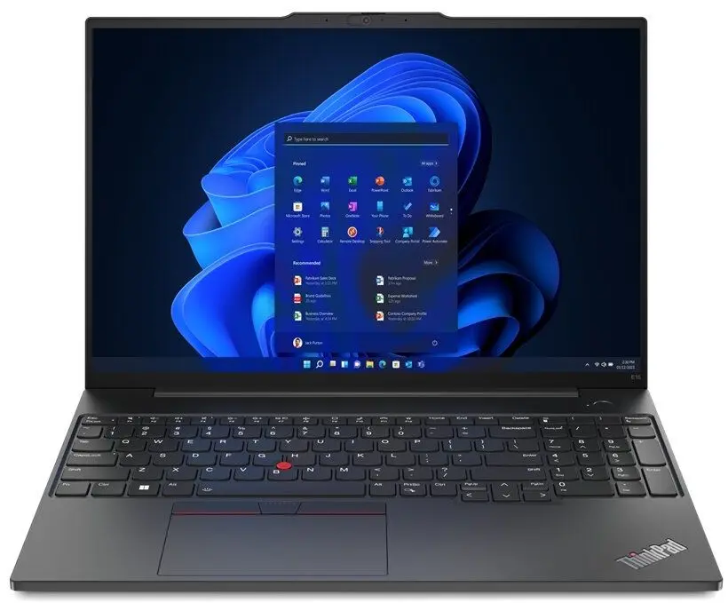 Ноутбук Lenovo ThinkPad E16 G1 AMD Ryzen 7 7730U 16GB DDR4/512GB SSD Dos (Black)