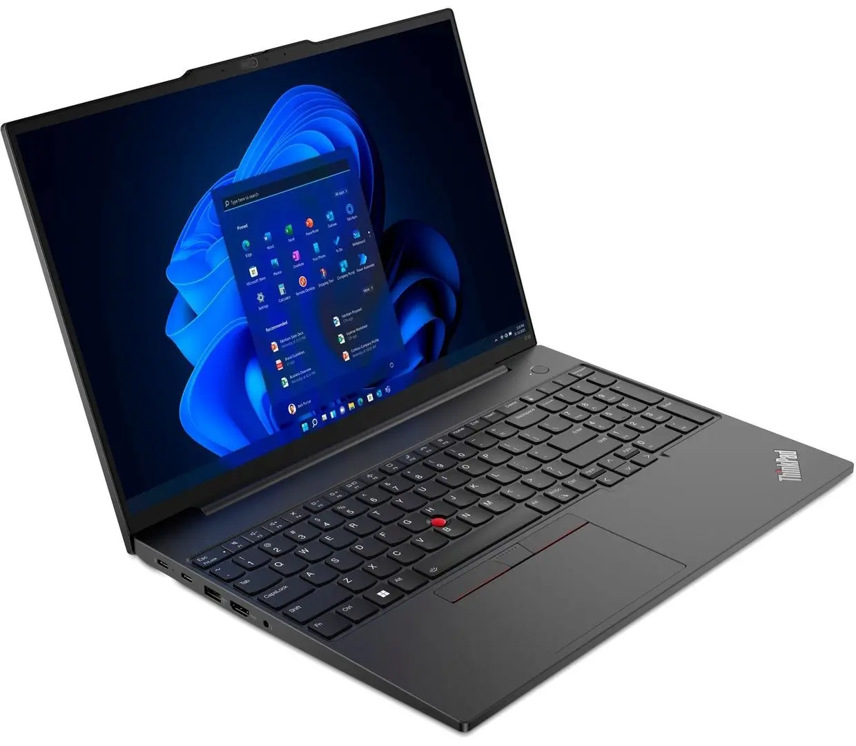 Ноутбук Lenovo ThinkPad E16 Gen 1 AMD Ryzen 5 7530U 8GB DDR4/512GB SSD (Graphite Black)