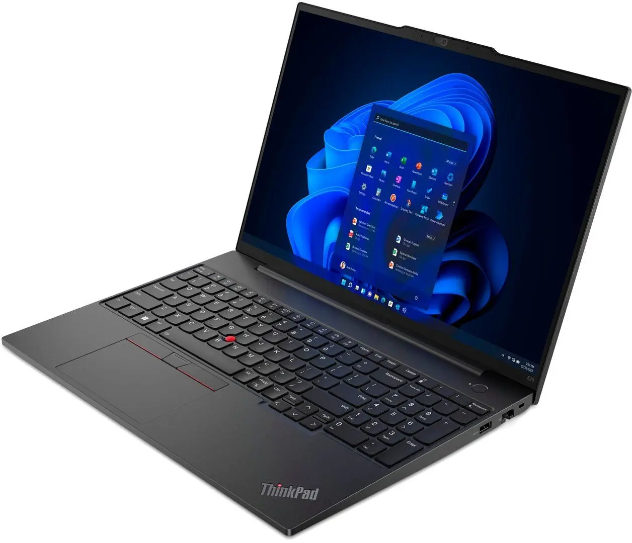 Ноутбук Lenovo ThinkPad E16 Gen 1 AMD Ryzen 5 7530U 8GB DDR4/512GB SSD (Graphite Black)