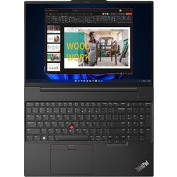 Laptop Lenovo ThinkPad E16 Gen 1 Intel Core i7-1355U 16GB DDR4/512GB SSD (Graphite Black) Thumb