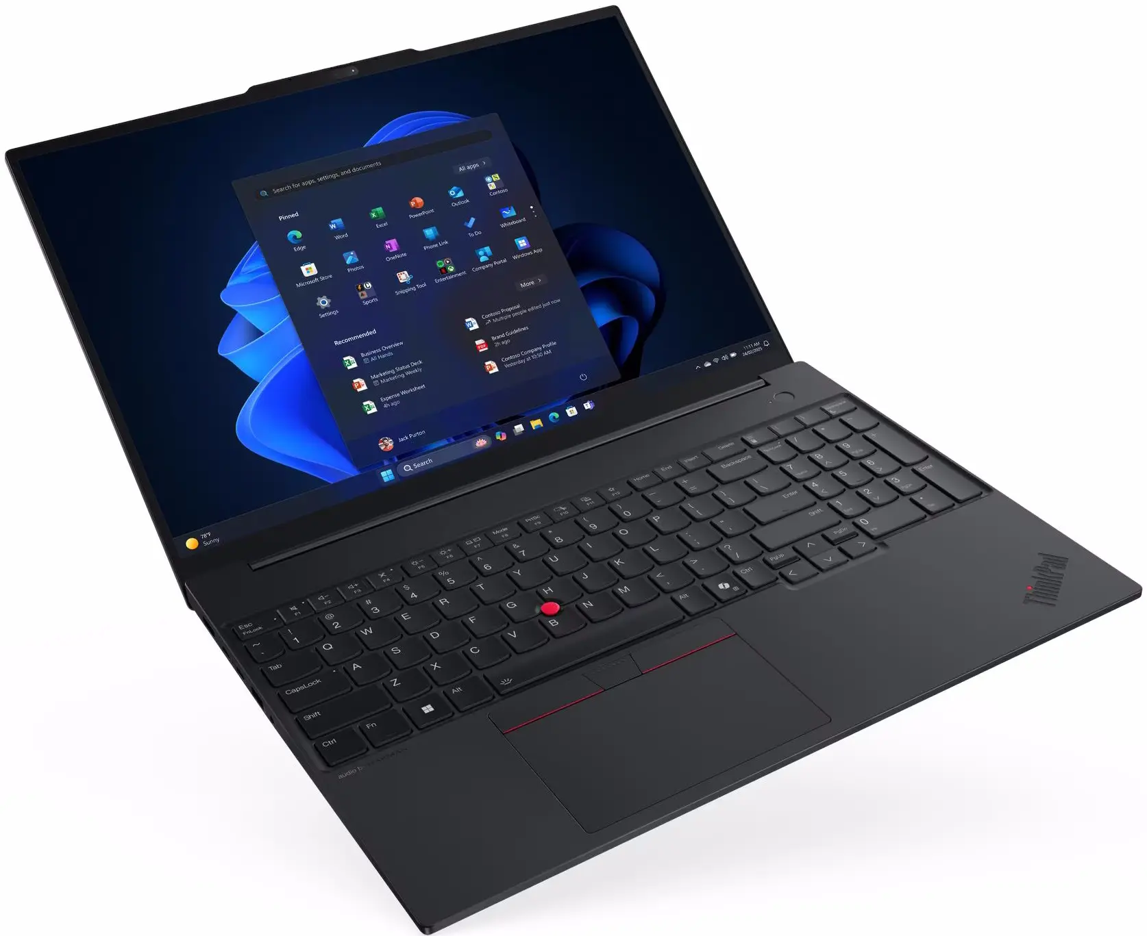 Laptop Lenovo ThinkPad E16 Gen 3 Core Ultra 7 255H 32GB/1TB W11Pro (Black) - 4