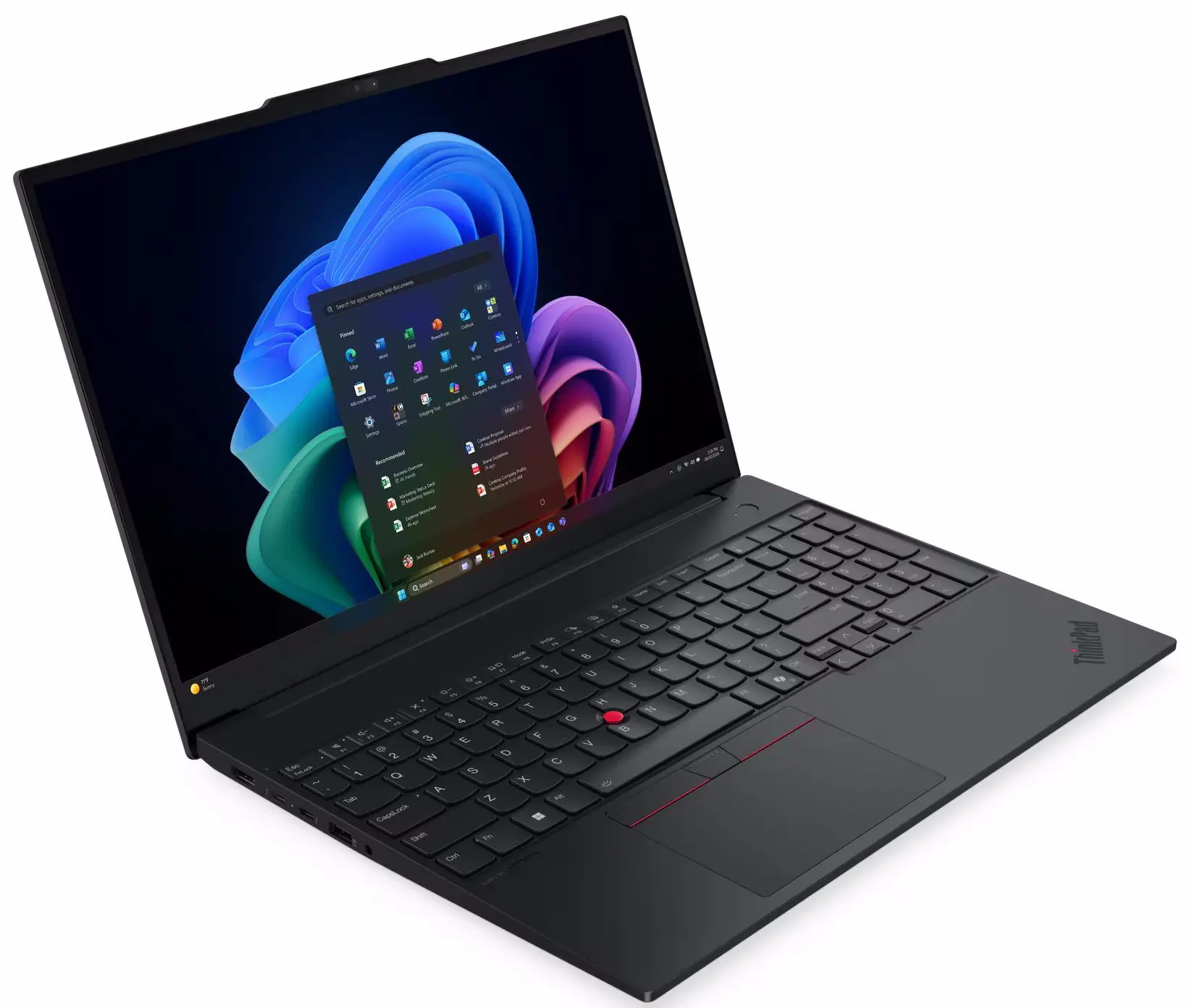 Laptop Lenovo ThinkPad E16 Gen 3 Intel Core Ultra 5 228V 32GB/512GB NoOS (Black) - 3