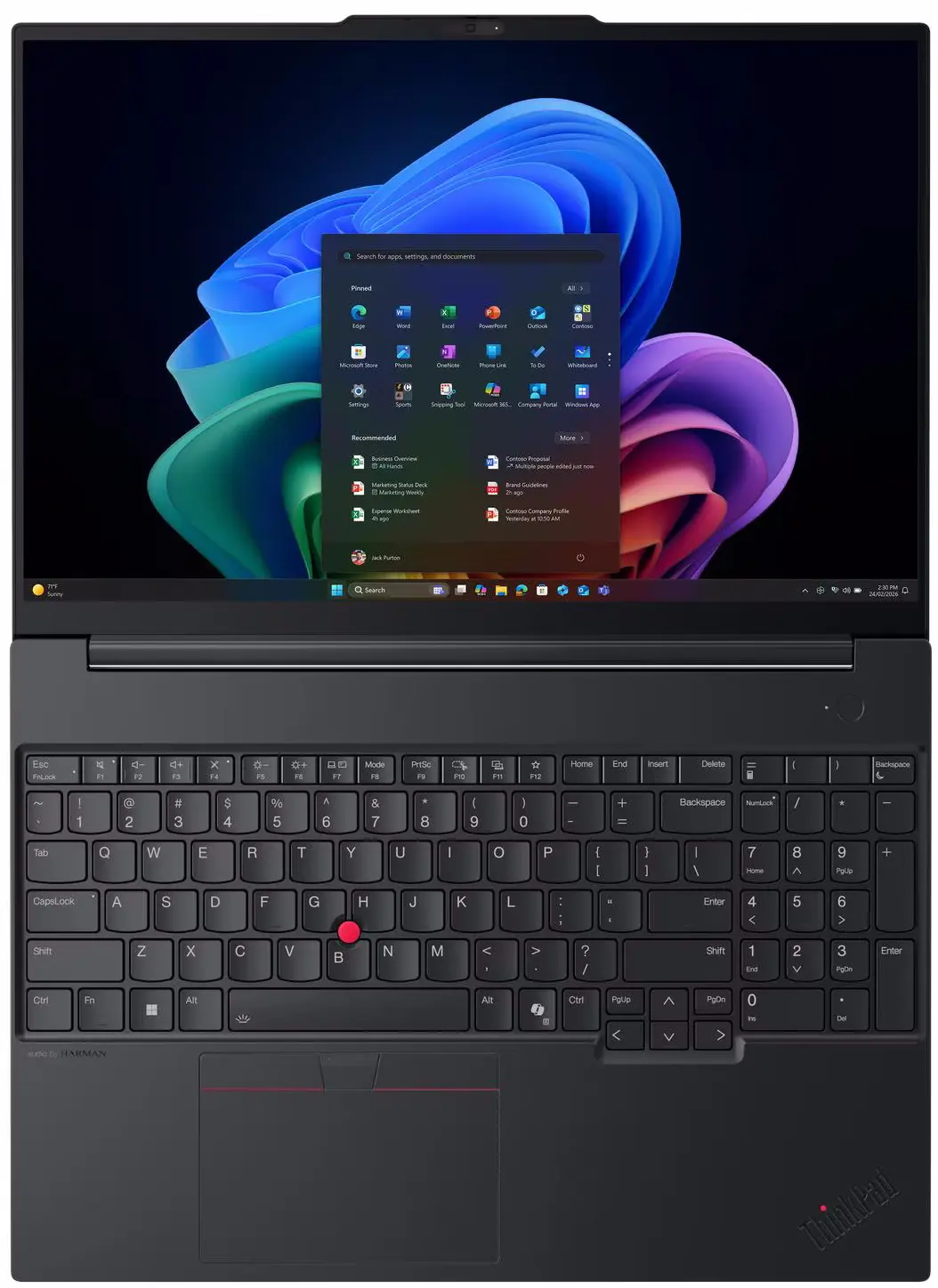 Laptop Lenovo ThinkPad E16 Gen 3 Intel Core Ultra 5 228V 32GB/512GB NoOS (Black) - 8