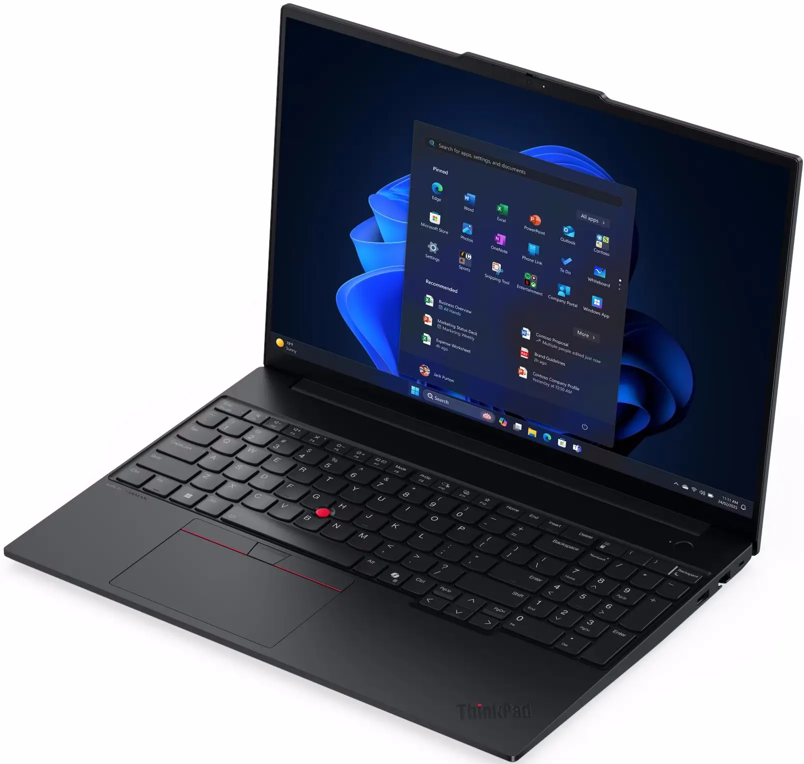 Laptop Lenovo ThinkPad E16 Gen 3 Ultra 7 255H 16GB/512GB NoOS (Black) - 2