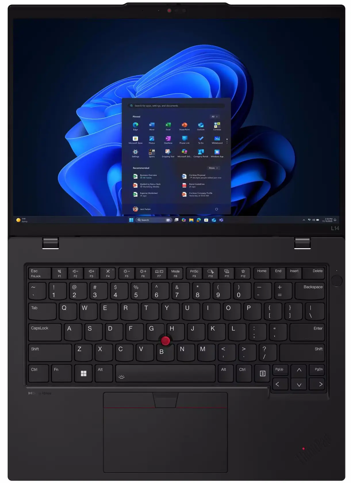 Ноутбук Lenovo ThinkPad L14 Gen 6 Core Ultra 7 255U 32GB/1TB W11Pro (Black) - 4