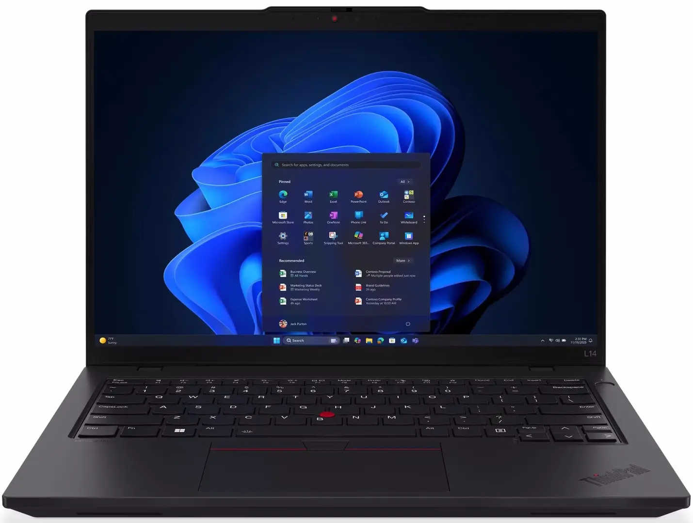Ноутбук Lenovo ThinkPad L14 Gen 6 Core Ultra 7 255U 32GB/1TB W11Pro (Black)