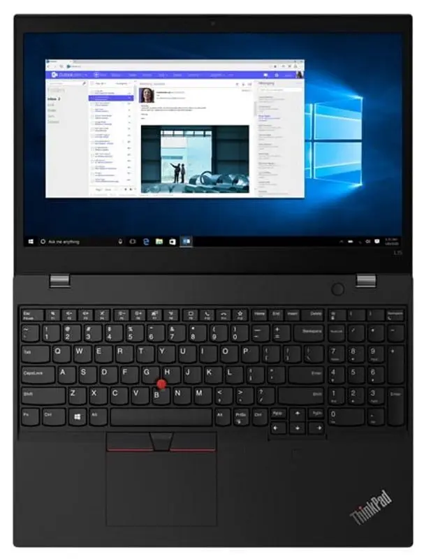 Laptop Lenovo ThinkPad L15 Intel Core i3-10110U 16GB DDR4/256GB SSD (Black)