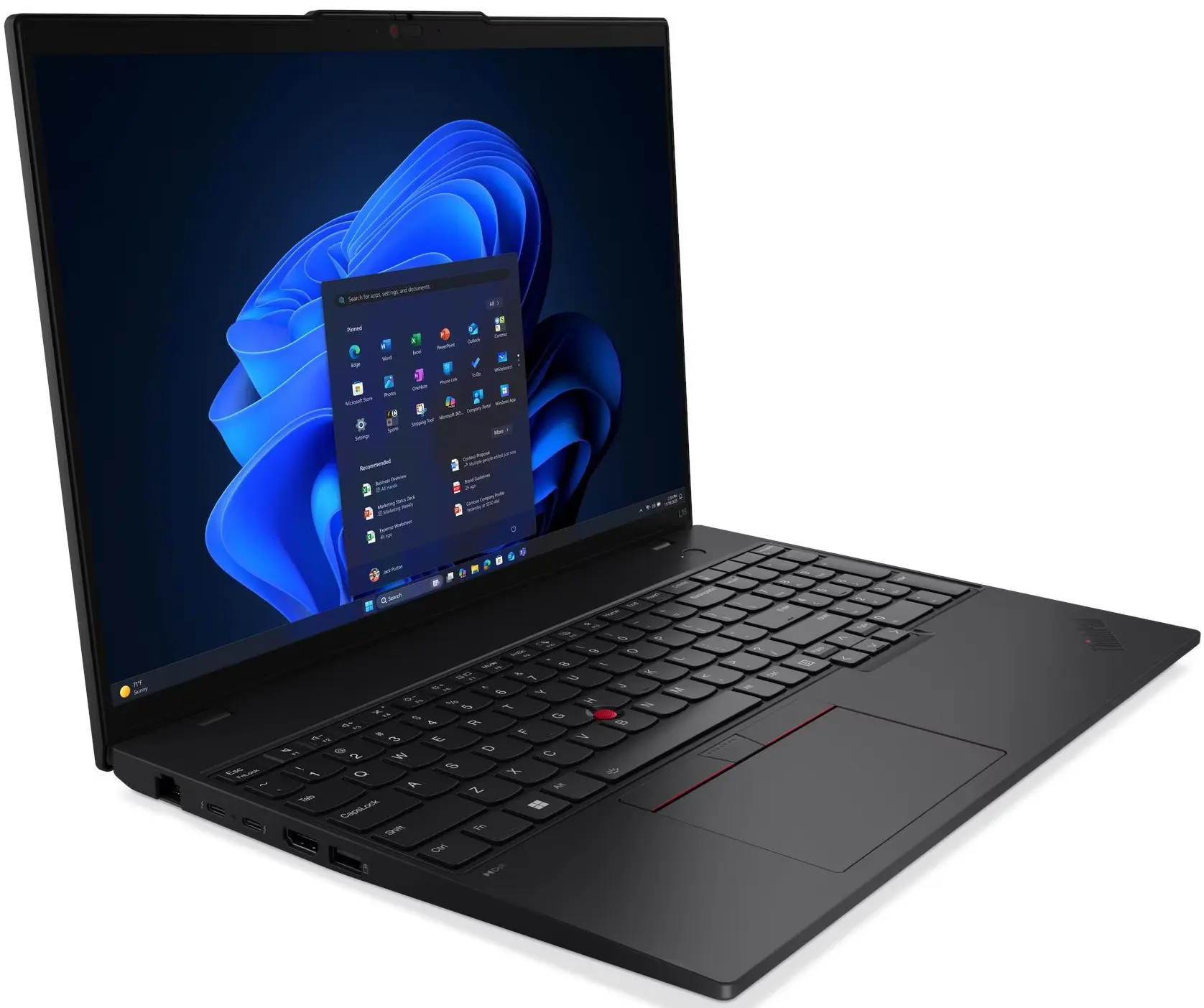 Ноутбук Lenovo ThinkPad L16 Gen 2 Ultra 5 225U 32GB/512GB W11P (Black) - 3