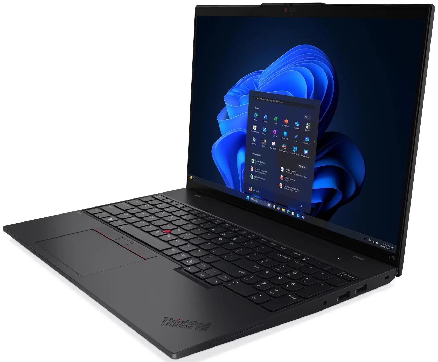 Laptop Lenovo ThinkPad L16 Gen 2 Ultra 7 255U 32GB/1TB W11P (Black)