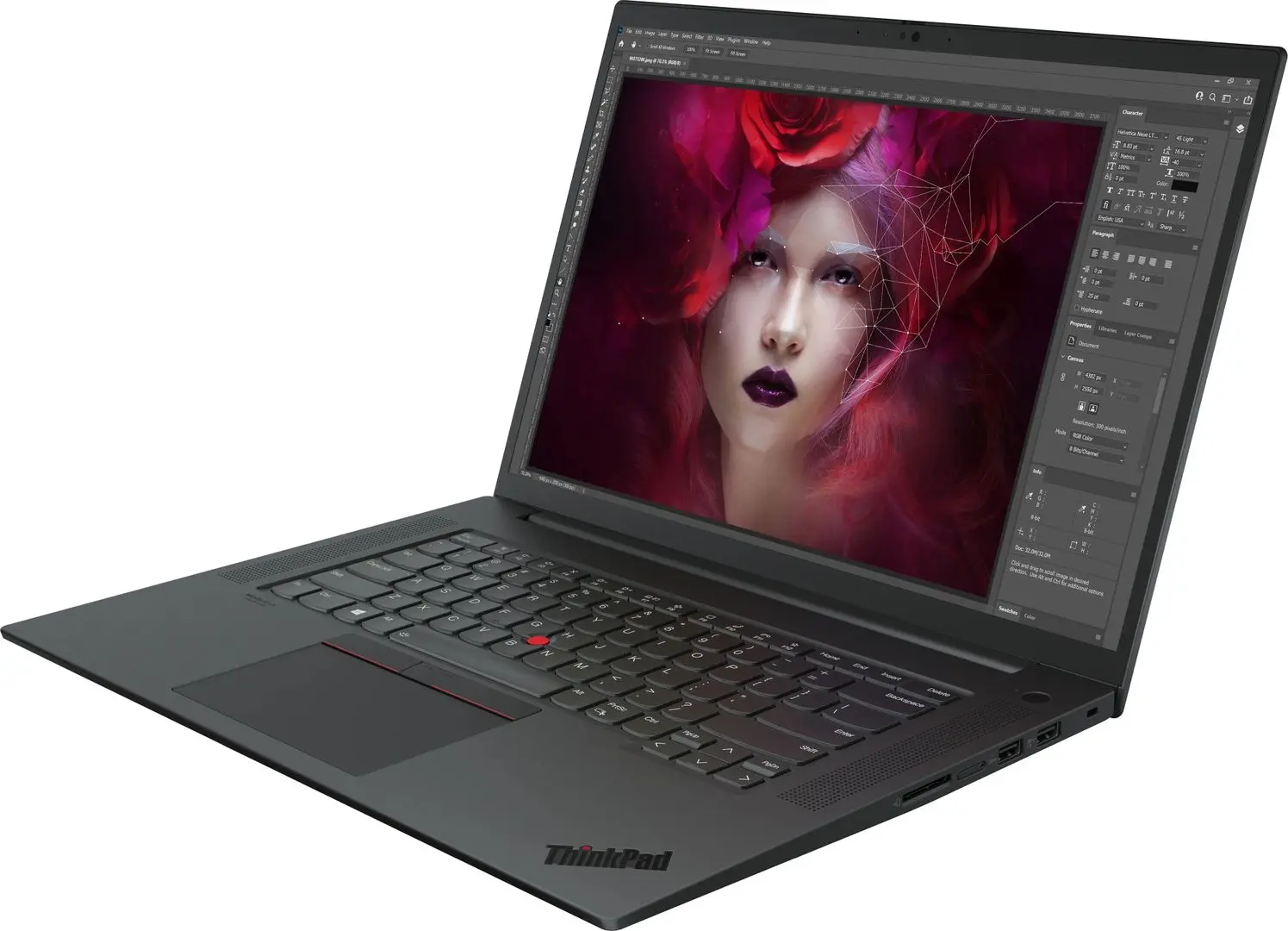 Laptop Lenovo ThinkPad P1 G4 Intel Core i7-11800H 16GB DDR4/1TB SSD W10Pro (Black)