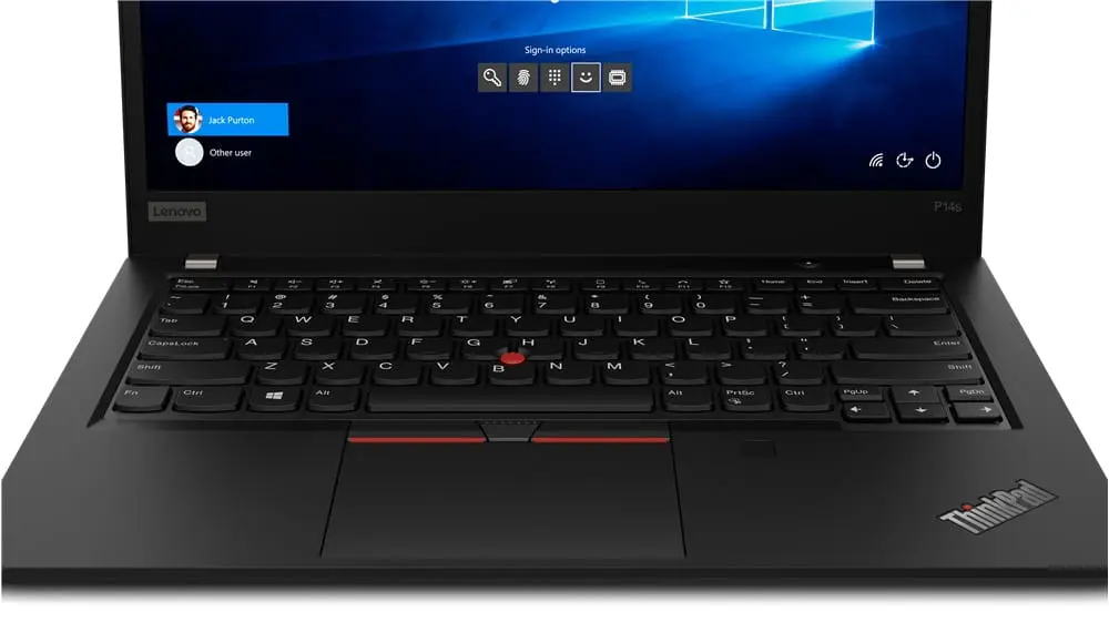 Laptop Lenovo ThinkPad P14s AMD Ryzen 7 Pro 5850U 16GB DDR4/512GB SSD (Black)