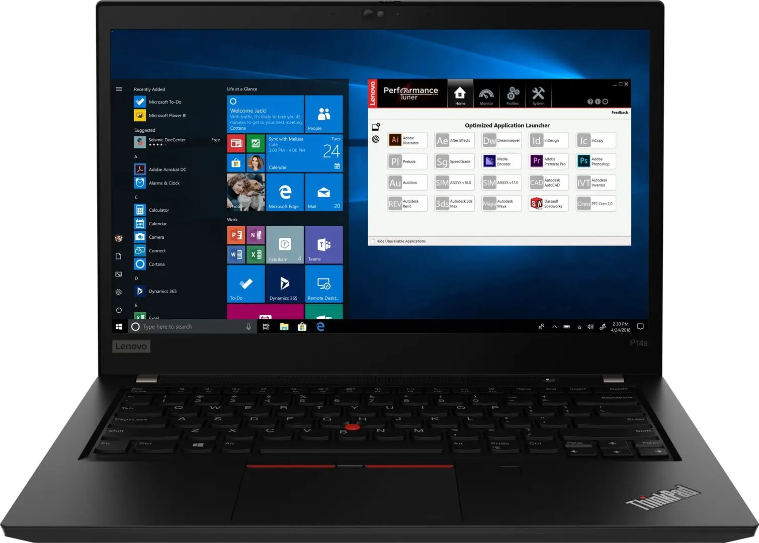 Laptop Lenovo ThinkPad P14s G2 AMD Ryzen 7 Pro 5850U 16GB DDR4/512GB SSD W10Pro LTE (Black)