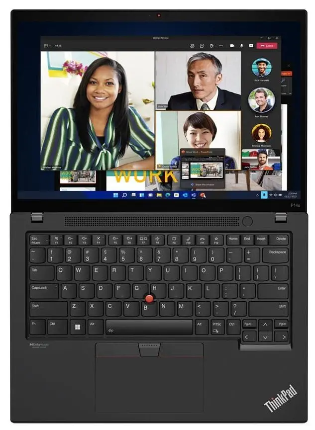 Laptop Lenovo ThinkPad P14s Intel Core i7-1260P 16GB DDR4/512GB SSD (Black)
