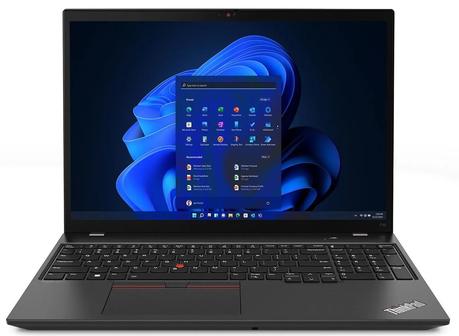 Ноутбук Lenovo ThinkPad P16s AMD Ryzen 7 Pro 6850U 16GB DDR5/512GB SSD W11P (Black)