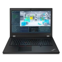 Laptop Lenovo ThinkPad P17 Gen1 Intel Core i7-10850H 16GB DDR4/512GB SSD (Black)