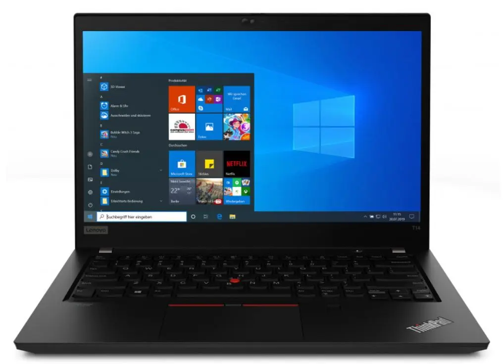 Laptop Lenovo ThinkPad T14 Gen 2 Intel Core i5-1135G7 16GB DDR4/512GB SSD W11P (Black)