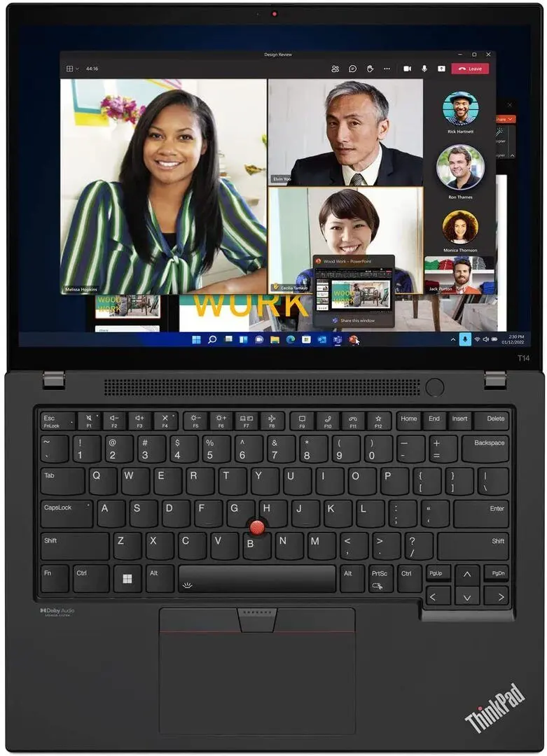 Laptop Lenovo ThinkPad T14 Gen 3 21AH0082RI Intel Core i7-1260P 16GB DDR4/512GB SSD W11Pro (Thunder Black) - 4