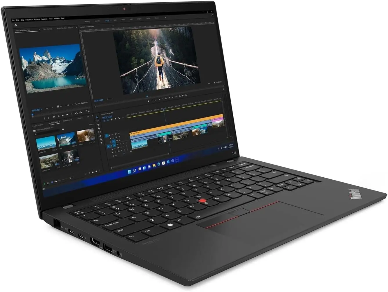Ноутбук Lenovo ThinkPad T14 Gen 3 Intel Core i5-1240P 16GB DDR4/512GB SSD W11Pro (Thunder Black)