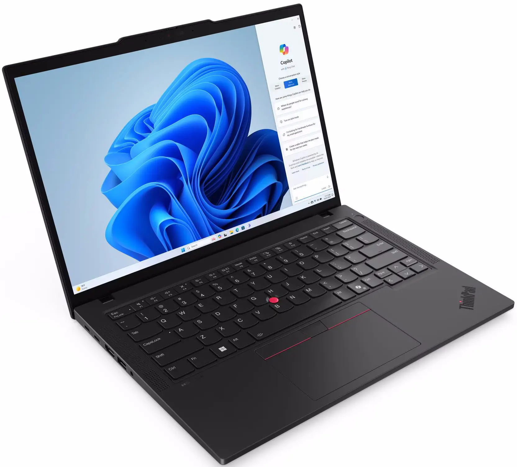 Laptop Lenovo ThinkPad T14 Gen 5 Intel Core Ultra 7 155U 16GB/512GB DOS (Black) - 3
