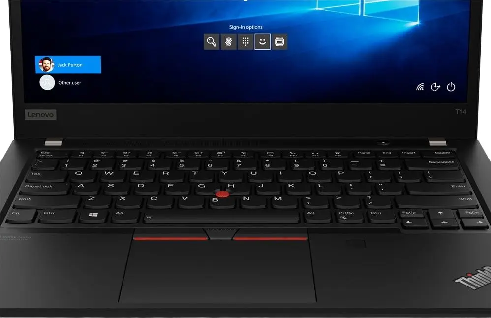 Laptop Lenovo ThinkPad T14s Gen 2 Intel Core i7-1165G7 16GB DDR4/1TB SSD ( Black)