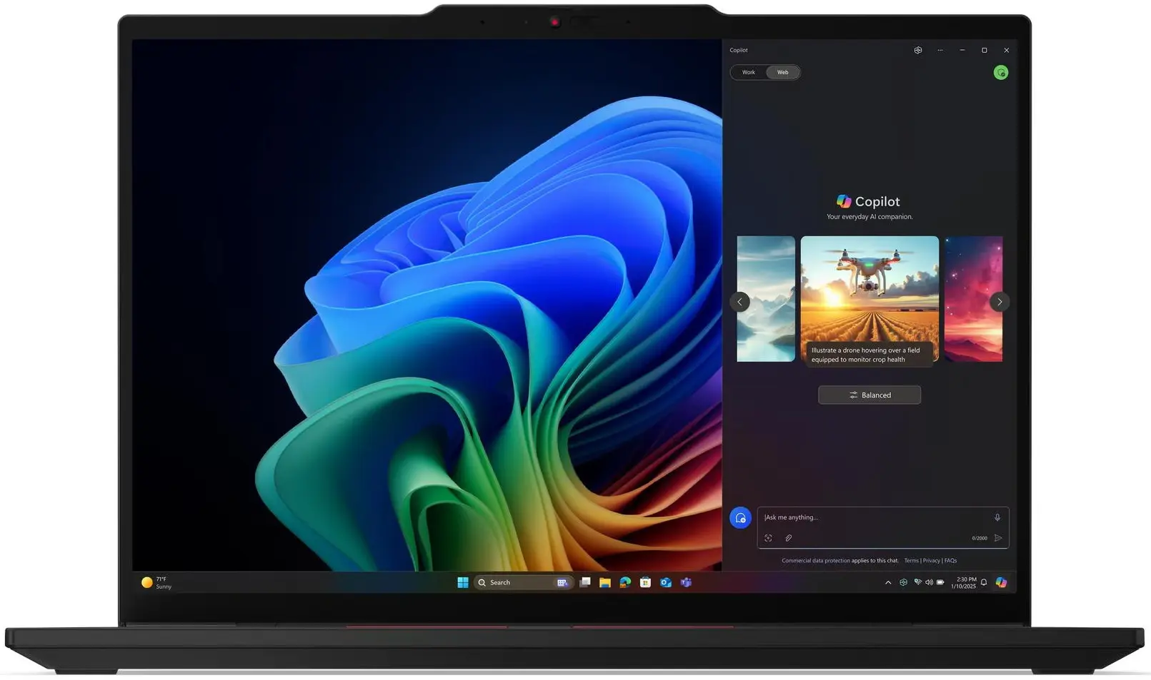 Ноутбук Lenovo ThinkPad T14s Gen 6 Ultra 7 258V 32GB/1TB W11P (Black)