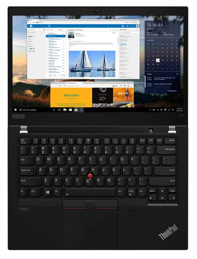 Laptop Lenovo ThinkPad T15g Gen 2 Intel Core i7-11800H 16GB DDR4/512GB SSD RTX3080 W10P (Black) - 5